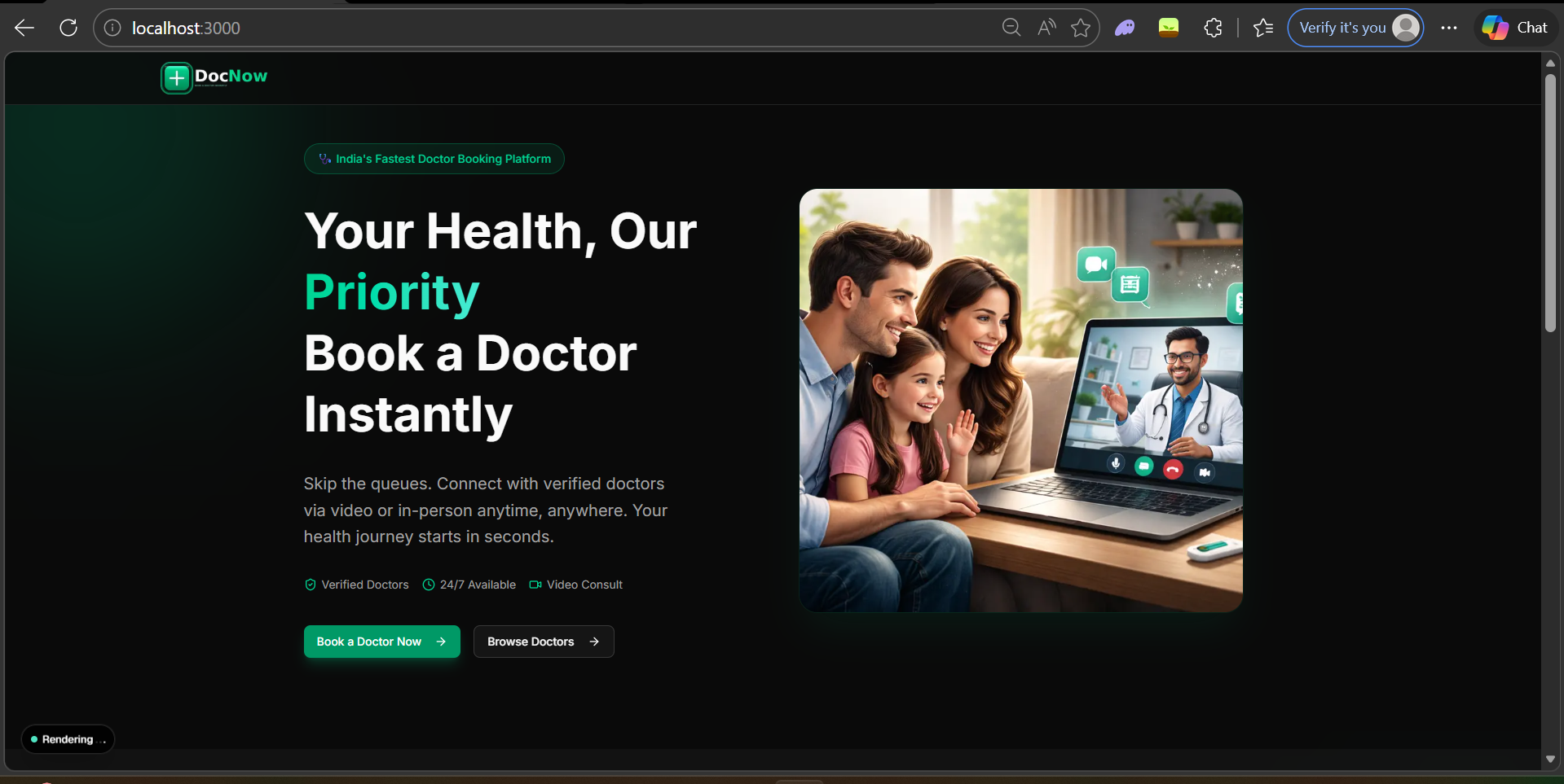 DocNow Screenshot